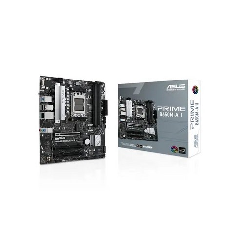 ASUS PRIME B650M-A II: 뛰어난 안정성과 확장성을 겸비한 메인보드 asusprimeb650m-aii