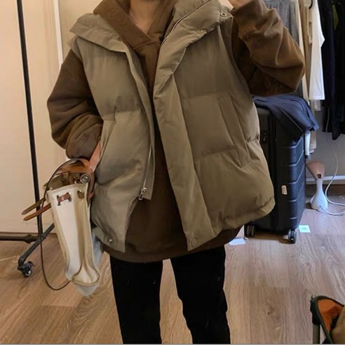 추천제품 도톰 패딩 조끼 여성을 소개합니다! 소개
