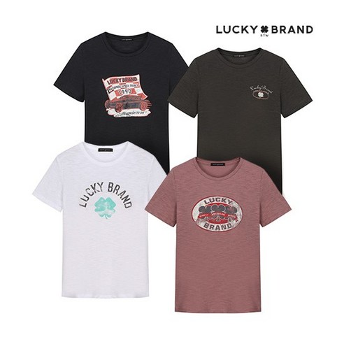 [Lucky Brand] 럭키브랜드 24SS LUCKY 티셔츠 4종