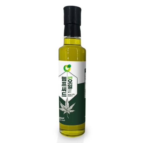 맛뜨락 저온압착 햄프씨드오일 캐나다산 대마종자유