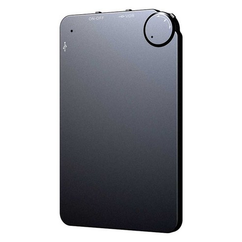 휴대용 카드 녹음기 녹취기 웜버튼 어린이집 4mm 지갑, 16GB+텍스트 변환