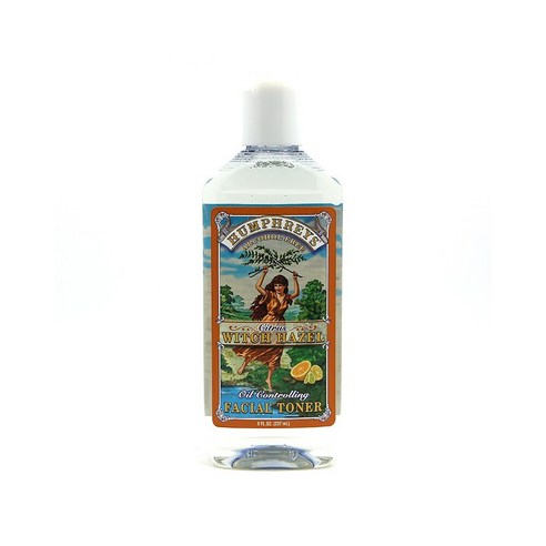 Humphreys 험프리 위치하젤 페이셜 토너 시트러스 237ml Witch Hazel Facial Toner Citrus, 1개 위치하젤토너패드