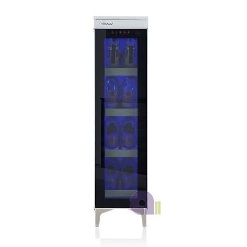 마일라디 스마트 온도 조절 신발 건조기 (크림색) 12 (무료배송) 저전력 자외선 UV LED 신발 살균기 1줄, 03.다크우드