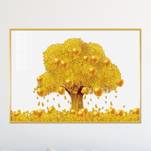 황금빛 나무 액자로 긍정적인 에너지와 행운을 집안에!