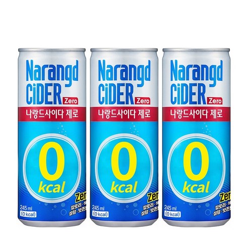 동아오츠카 나랑드 사이다 245ml 30캔, 30개