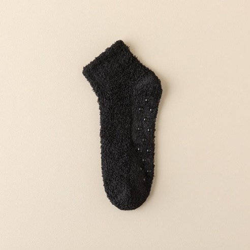 [5켤레] 논슬립 로우 수면양말 미끄럼방지 실리콘 바닥 수족냉증 겨울 방한 용품 발목양말