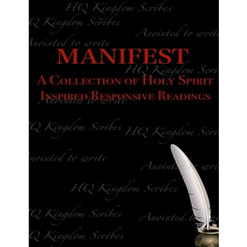 (영문도서) Manifest Paperback, Lulu.com, English, 9780359991723