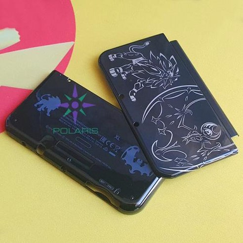 뉴3DSLL/3DSXL 한정판 A E 페이스플레이트 하우징 쉘 전면 후면 커버 케이스 교체 – 썬앤문 디자인 new3dsxl