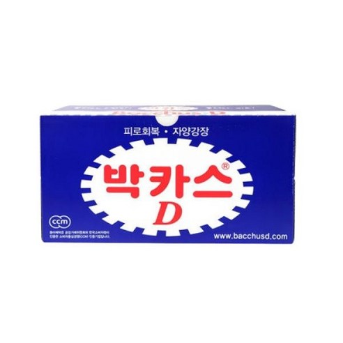 동아 박카스D 100ml x 10박스 [총100병] 피로회복 자양강장 육체피로