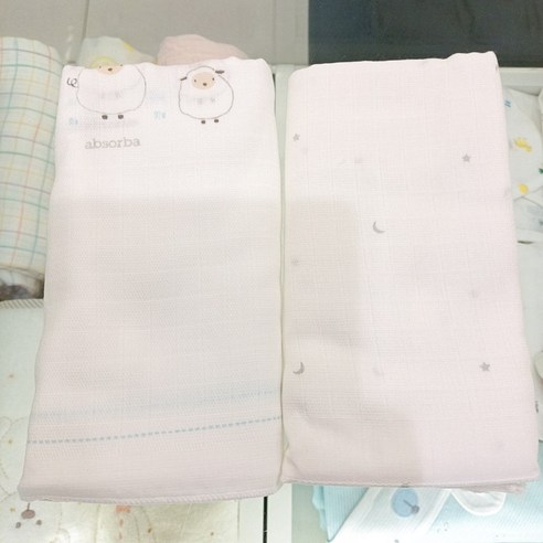 엄마의 사랑으로 탄생한 부드러움, 압소바 신생아 거즈 손수건