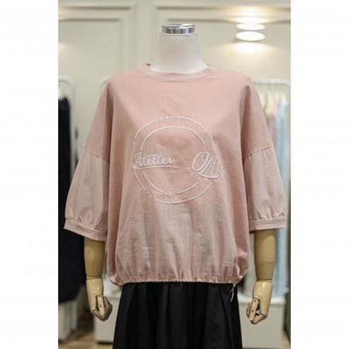 [올리브데올리브] 면 혼방 린넨 블라우스 YW4MB713 (650835 )