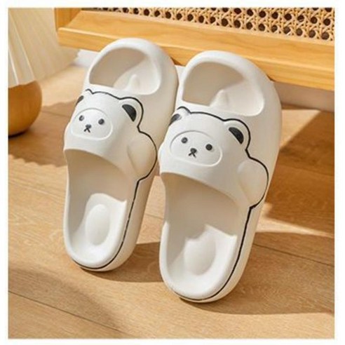이부자상회 귀여운 곰돌이 편안한 경량 실내화 슬리퍼
