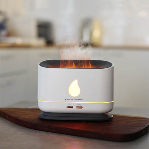 건강하고 습한 공기질을 위한 스위스 밀리터리 불멍 가습기