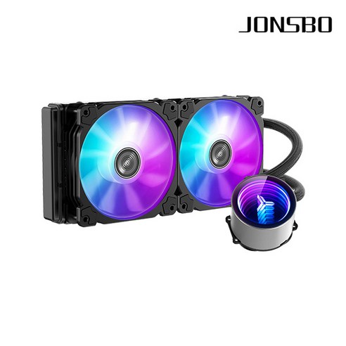 존스보 JONSBO TW4-240 COLOR 수냉 2열 CPU 쿨러