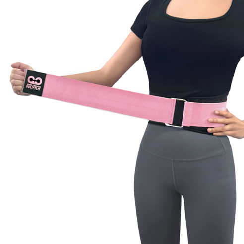 어펄스 여자 헬스벨트 리프팅 허리 보호대, S, 핑크, 300g