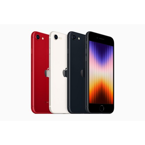 iPhone 아이폰SE3 64GB 128GB 256GB 공기계 자급제 A2783, 랜덤