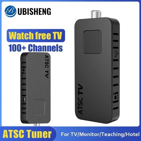 돈세는기계 UBISHENG ATSC 디지털 컨버터 박스 한국 OSD 프리 채널 튜너 USB PVR 녹음기 미국 캐나다 멕시코 전용, 1) U8mini ATSC, 1개