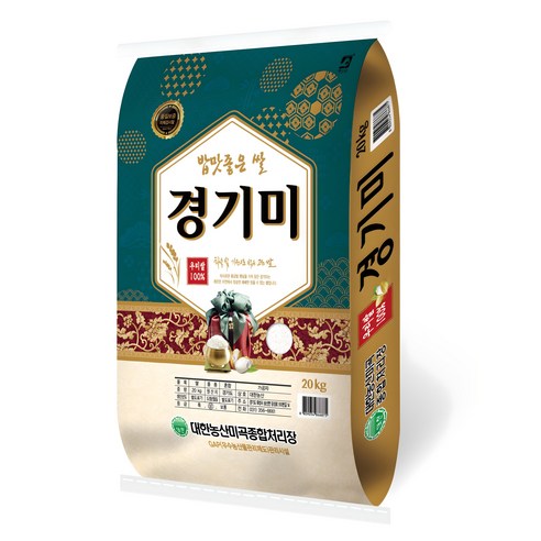 밥맛좋은 경기미 상등급, 상, 20kg, 1개