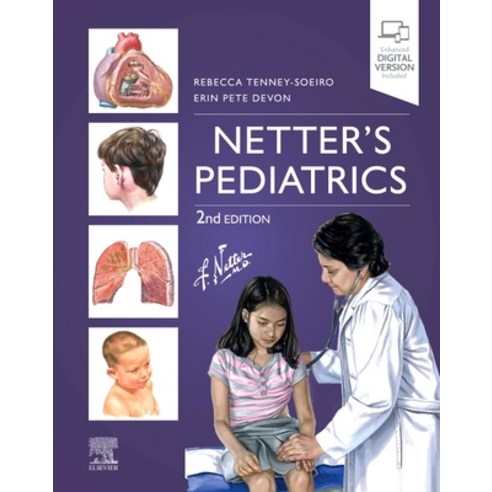 (영문도서) Netter''s Pediatrics Hardcover, Elsevier, English, 9780323796088
