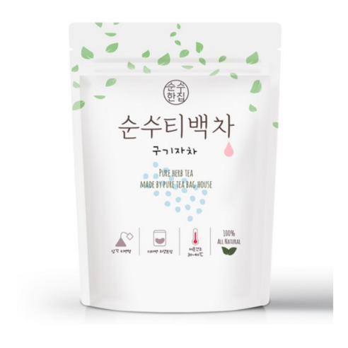 1+1 순수한집 구기자차 50T, 1g, 100개입, 1개 반건조구기자