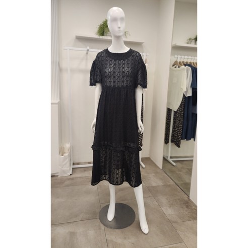 오조크브이넥 스트링 플라워 프린트 원피스 (FOSMCOA577A1169619) 오조크원피스 11 오조크 레이스프릴 롱 원피스FOQMCOA506P