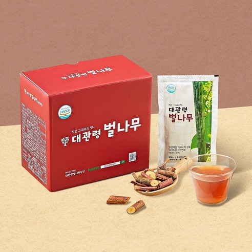 대관령 벌나무즙 해발 700고지 자연건조 100일 100%순액 (90mlx15포), 90ml, 1개