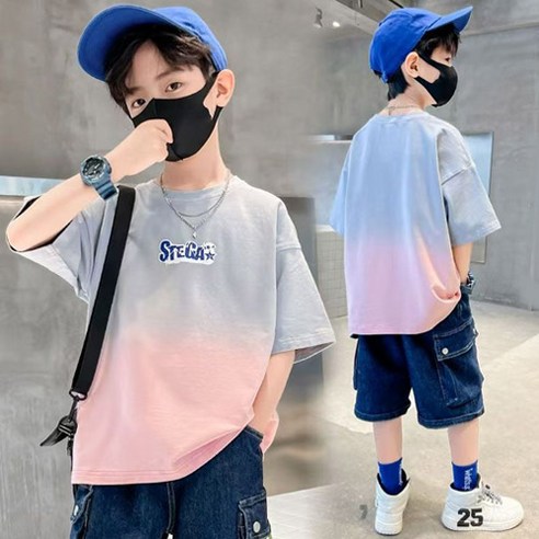 스모키 반팔티