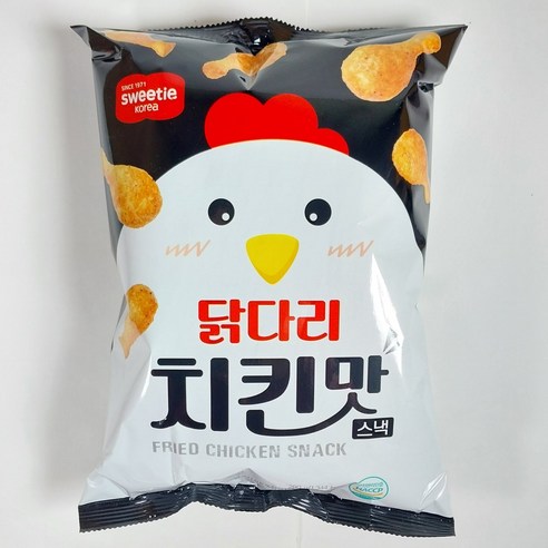 스위티코리아 닭다리 치킨맛스낵 280g (무료배송), 3개, 280g