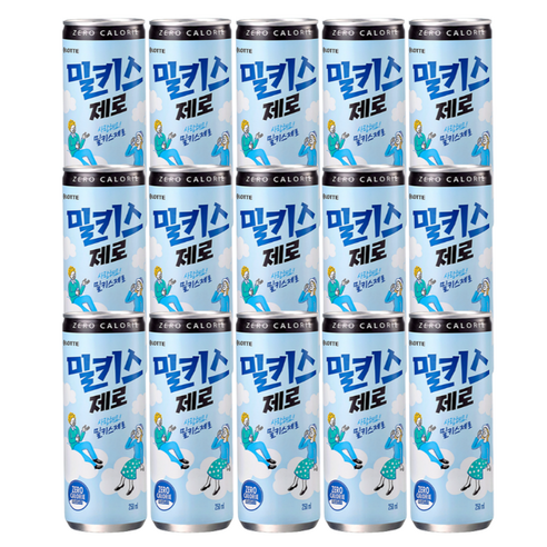 밀키스제로 250ml X 15개입, 15개