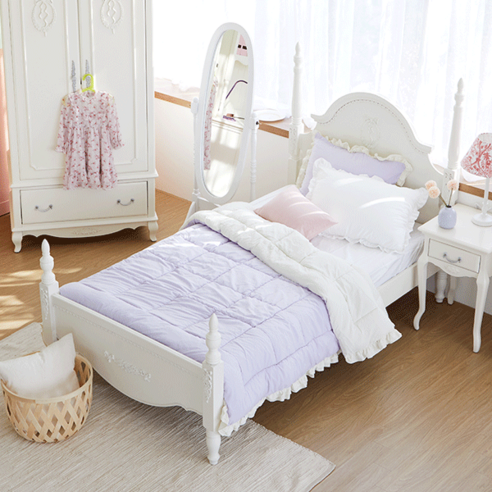 사랑스러운 공주풍의 엔틱 클래식 침대, 베스트리빙 앤나 공주침대
