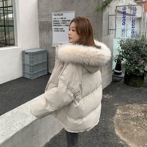 smy라이트 다운 재킷 유행 여성 새로운 겨울 짧은 프로필 높은 칼라 두꺼운 따뜻한 코튼 코트