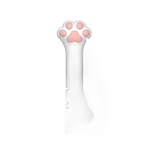 고양이 수 숟가락 애완 동물 수 숟가락 고양이 깡통 고양이 용품 먹이 고양이 삽, 머펫 화이트