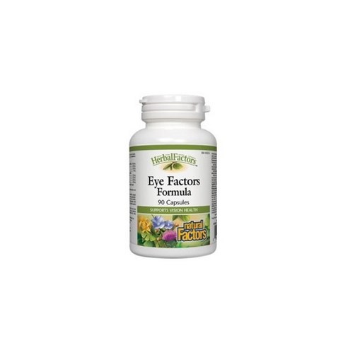 내추럴팩터스 아이팩터스 포뮬라 허발팩터스 90정 (Natural Factors HerbalFactors Eye Factors Formula), 1개