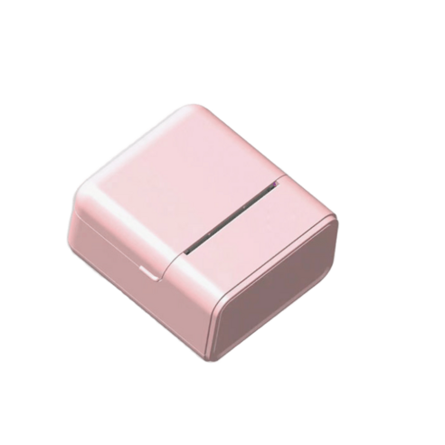 DULABEL 네임 스티커 라벨프린터 휴대용, 1개, L1S_Pro_2핑크