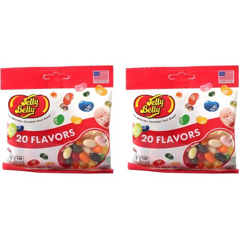 젤리벨리 20가지 맛 젤리 빈즈 무지방, 99g, 2개