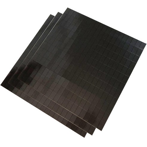 [제이스마그네트] 접착 조각 고무자석 시트 300x300 판, 3p세트 25x15x0.9T_720조각, 1개