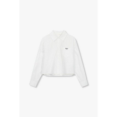 GCUT 지컷24Eential로고 포켓 스트링 헴 셔츠7214160401900551
