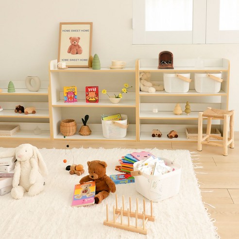 아이와 부모 모두 만족할 수 있는 다용도 선반