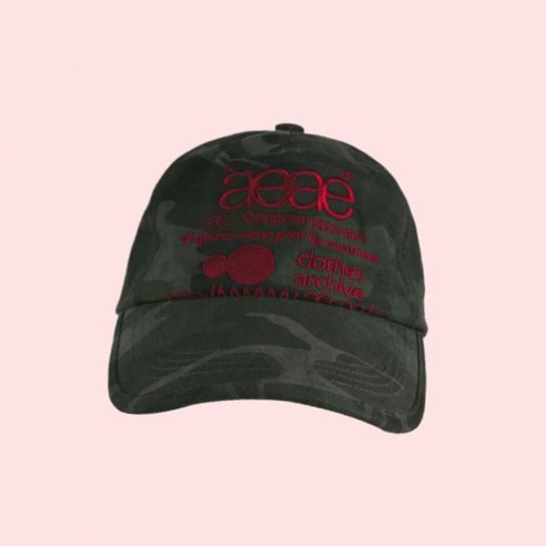도시의 밤을 닮은, 에이이에이이 WEB 로고 카모플라쥬 5 패널 캡: 스타일과 개성을 담다 aeae모자
