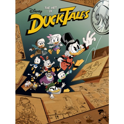 (영문도서) The Art of Ducktales Hardcover, Dark Horse Books, English, 9781506723648
