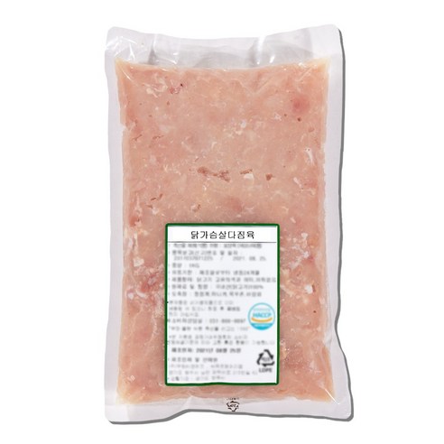 [맛난꼬꼬 다짐육] 국내산 특수부위 닭고기 다짐육 3종(냉동)
