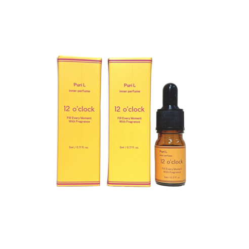 퓨리엘 열두시 Y존 향수 밤쉘향 이너퍼퓸, 2개, 5ml