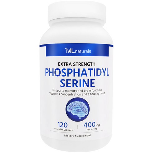 포스파티딜세린 인지력 개선에 도움 징코 항산화 부모님 선물 당일발송, 3박스, 1000mg, 30정 12 마이라이프 내추럴스 포스파티딜세린 400mg, 120정, 1개