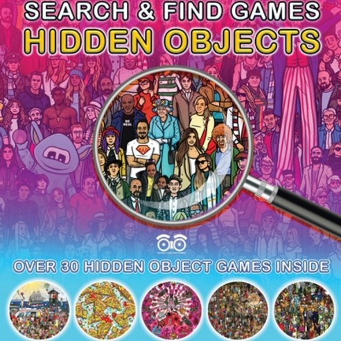 Search And Find Games: Hidden Objects Paperback, Amazon Digital Services LLC..., English, 9798728188490