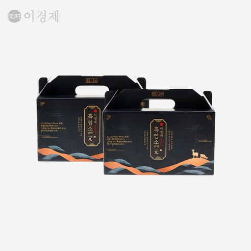 이경제 흑염소진액 원元 70ml 60포 (30포 x 2박스), 02. 흑염소 진액 70ml 60포 (2박스)