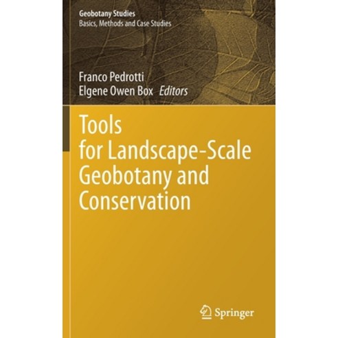 (영문도서) Tools for Landscape-Scale Geobotany and Conservation Hardcover, Springer, English, 9783030749491