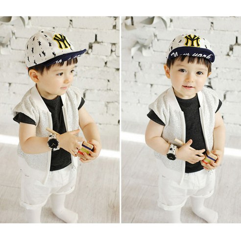 아이의 스타일을 완성하는 트렌디하고 편안한 볼캡, 영문모자