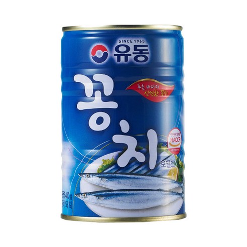 유동 꽁치 400g 통조림 김치찌개, 20개