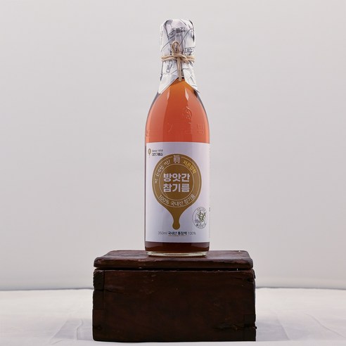 60년전통 대전기름집 100%국산 참기름 350ML 저온압착 고소한 참기름, X, 1개