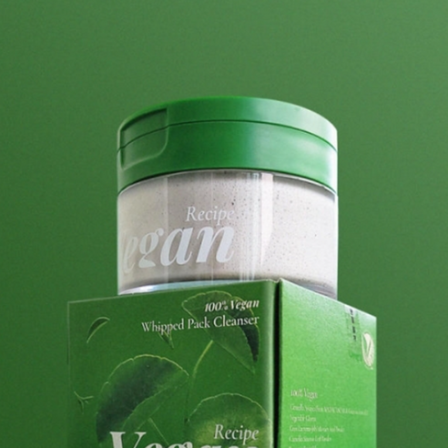 피부를 위한 클렌징의 새로운 시대를 열어주는 비건 휘핑 팩 클렌저